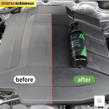 Revitalizador de Plástico Premium com Nanotecnologia